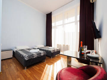 Улучшенный двухместный номер с 2 отдельными кроватями в Гостинице Ниагара Фоллс