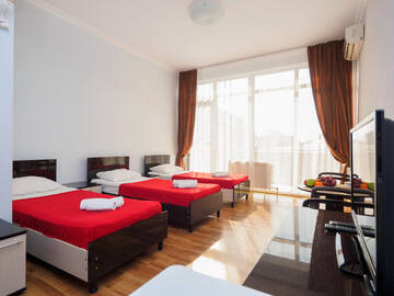 Семейный номер с балконом в Гостинице Ниагара Фоллс